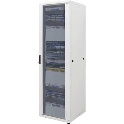 LogiLink D22S81G 19" server rack cabinet (W x D) 800 mm x 1000 mm 22 U Grey-white (RAL 7035)