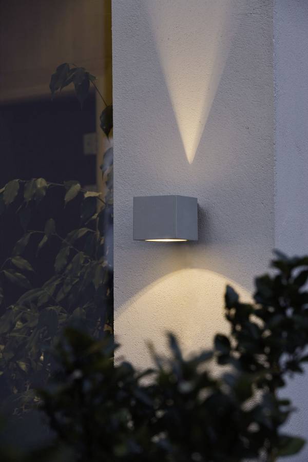 Konstsmide Modena 7341-300 Outdoor wall light HV halogen G9 25 W Grey