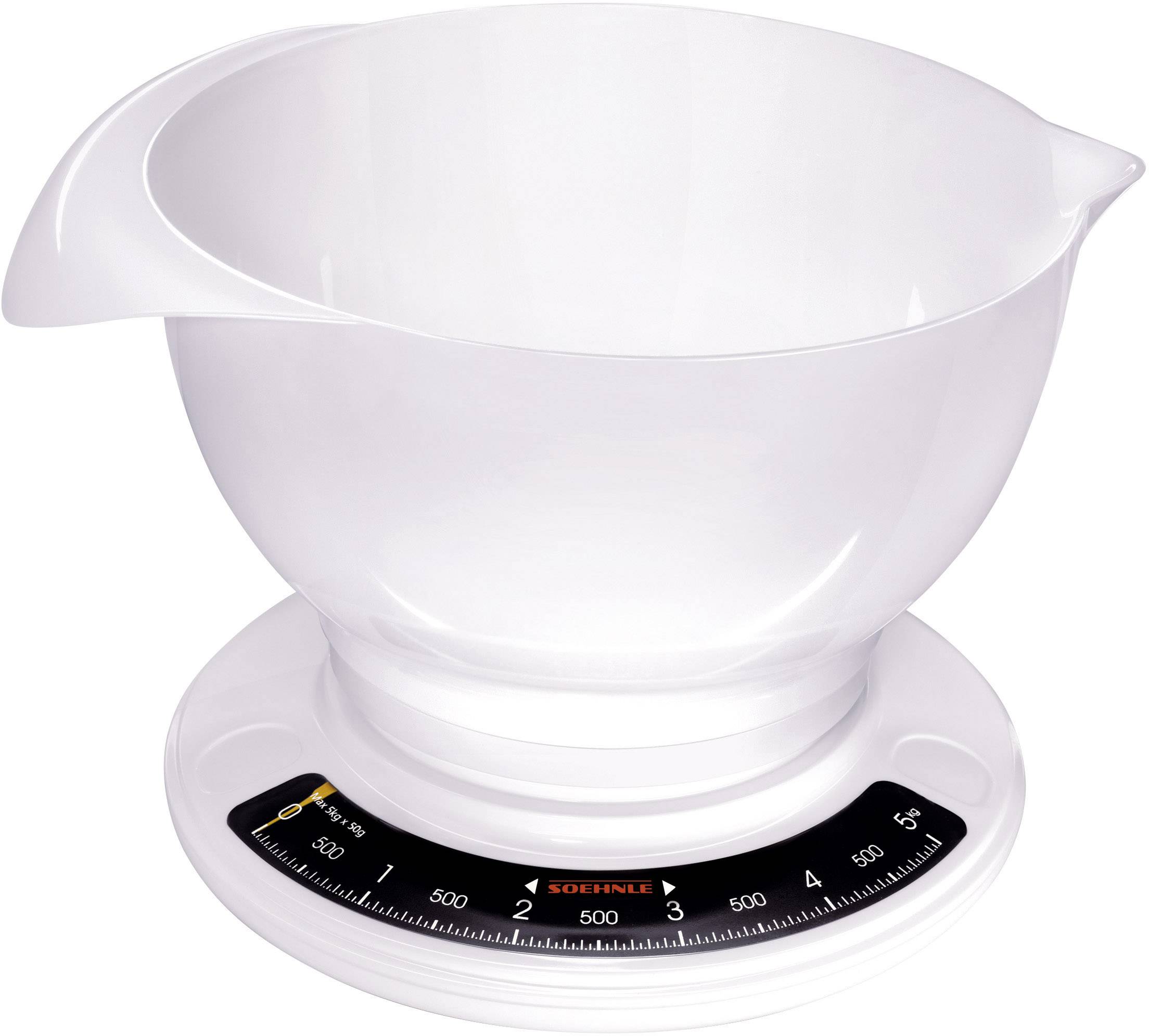 White Soehnle Culina Kitchen Analogue Scales 