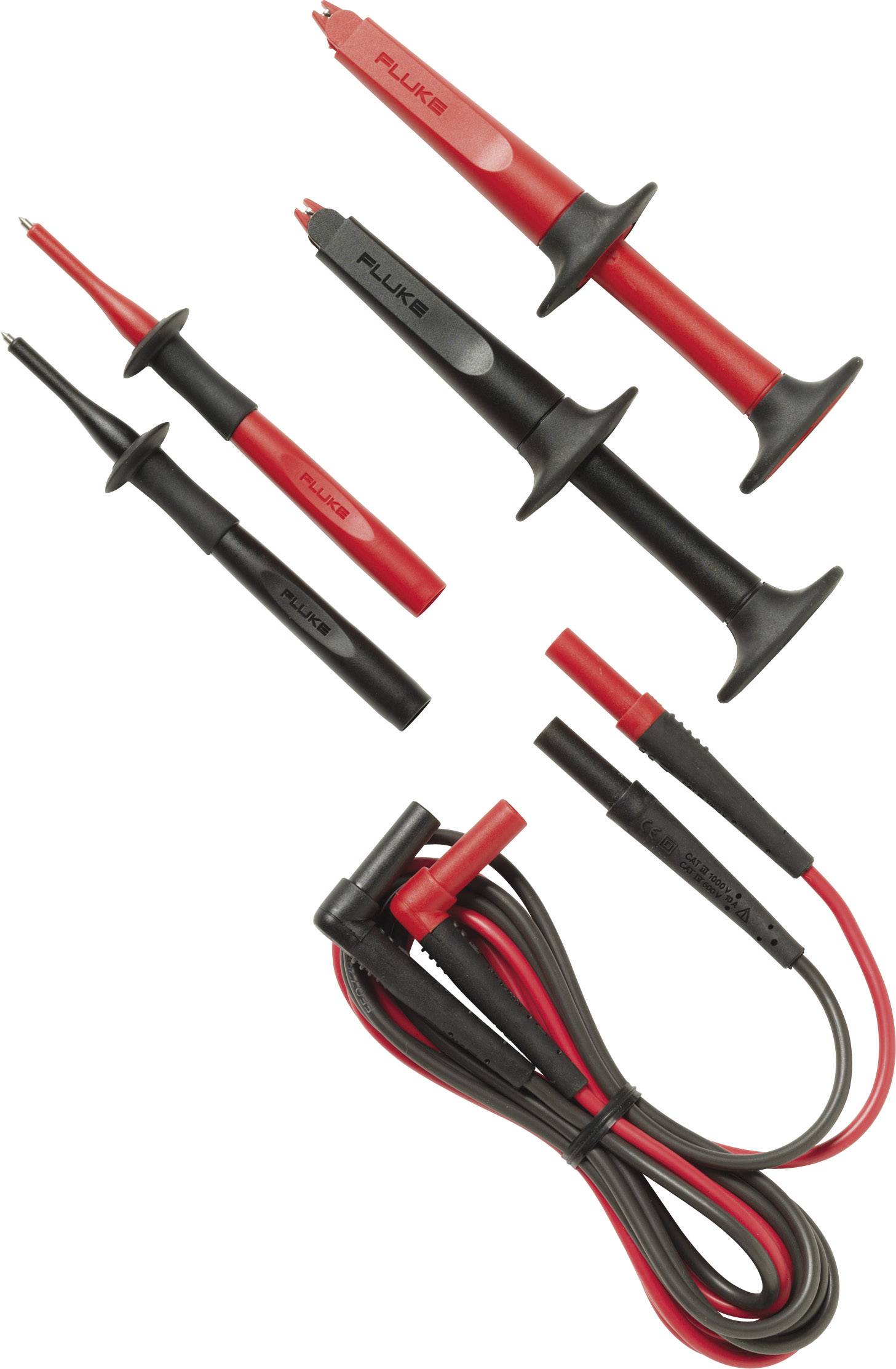 Fluke TL223-1 Safety test lead et Banana jack 4 mm Banana jack 4 mm 1.50 m Black, Red 1 pc(s)