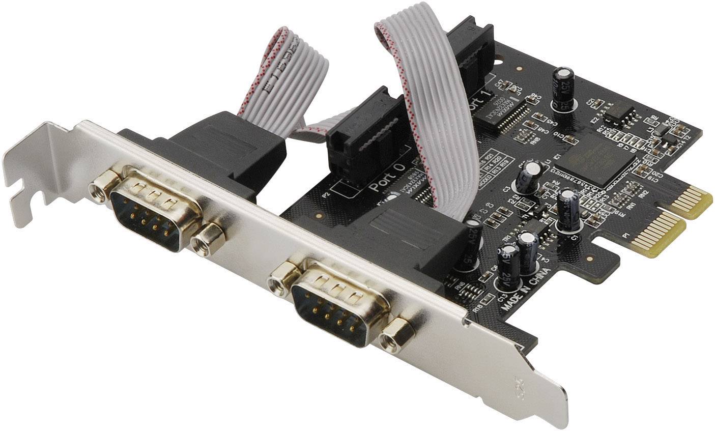 Digitus DS-30000-1 2 ports Serial interface Serial (9-pin) PCIe