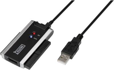 Digitus USB 2.0 Cable [1x 2.0 connector A - 1x SATA 7+15-pin, IDE DA-70200-1 | Conrad.com