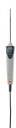 A grey electronic sensor or probe with an elongated metal rod and a cable, possibly for temperature measurement.
