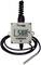 Digital temperature measuring device displays 58.8 °C. Sensor connected via a cable. Inscription reads: 'T-Logg' and 'Greisinger electronic'.