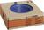 Blue cable reel in cardboard packaging by the brand 'LAPP KABEL' with various product lines, including 'ÖLFLEX' and 'UNITRONIC'.