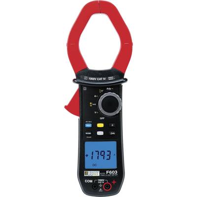 Chauvin Arnoux F603 Clamp meter  Digital  CAT IV 1000 V Display (counts): 10000