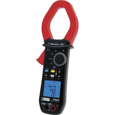 Chauvin Arnoux F607 Clamp meter  Digital Data logger CAT IV 1000 V Display (counts): 10000