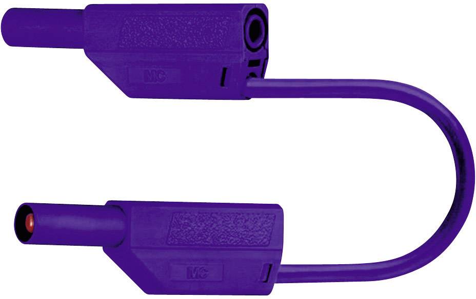 Stäubli SLK425-E Safety test lead Banana jack 4 mm Banana jack 4 mm 1.50 m Violet 1 pc(s)-0