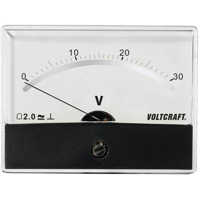 VOLTCRAFT AM-86X65/30V/DC AM-86X65/30V/DC Panel-mounted measuring device AT THE-86 X 65/30 V/DC   Moving coil