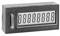 Electronic meter with eight-digit LCD display, showing '00000000'.