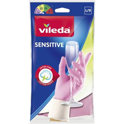 Image of Rubber gloves sensitive L 1 pair 1500458