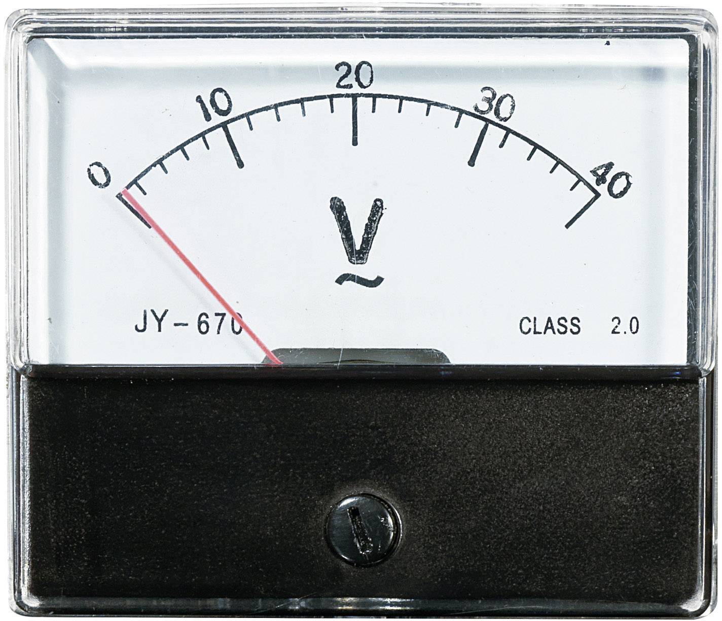 Analogue rack-mount meter VOLTCRAFT AM-70X60/40V 40 V Moving coil-1