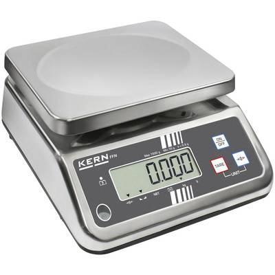 Kern FFN 25K5IPN FFN 25K5IPN Table top scales  Weight range 25 kg Readability 5 g mains-powered, rechargeable Silver