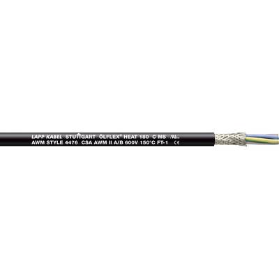 Close-up of a cable with the inscription: "CAP RAGEX S/UVOR 0.6/1kV HEAT 90 C 25 IR AWM STYLE 4495 CSA AWM I/II A/B 600V 150C FT1 CE".