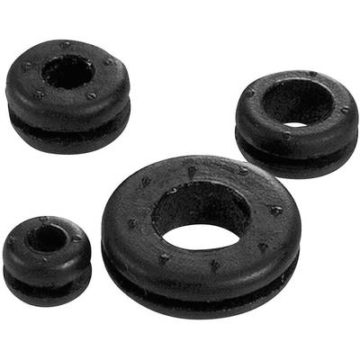 LAPP SKINDICHT LA 8 Cable grommet Terminal Ø (max.) 8 mm Board thickness (max.) 2 mm Neoprene Black 100 pc(s)