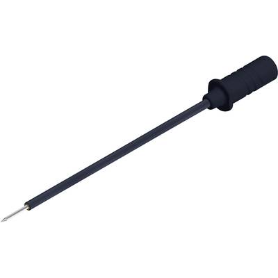 SKS Hirschmann MICRO-PRUEF MPS 2/064 FT SW Test probe 0.64 mm jack connector  CAT I Black  1 pc(s)