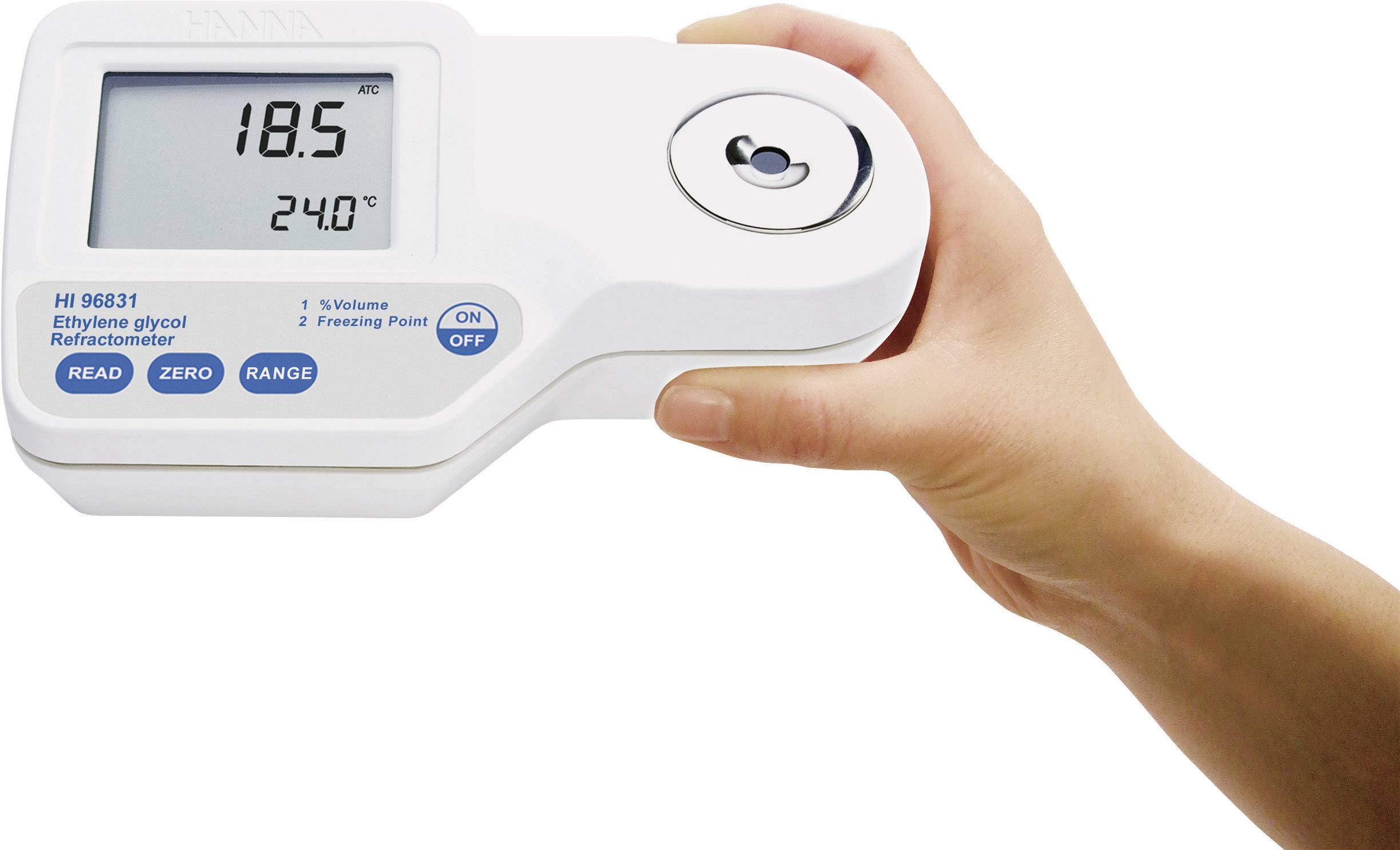 HI 96831 Hanna instruments digital refractometer for ethylene glycol
