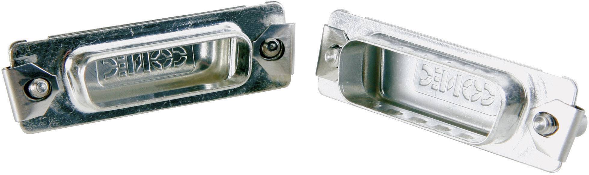 Conec 165X16769X 165X16769X D-SUB shielded cap Silver 1 pc(s)