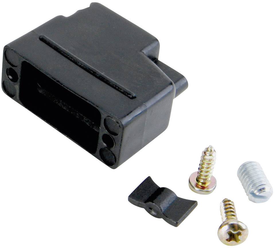 Conec 165X10399XE 165X10399XE D-SUB housing Number of pins: 15 Plastic 180 ° Black 1 pc(s)