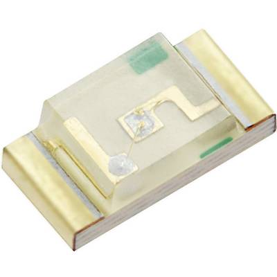 A small electronic component with a rectangular shape, golden contacts, and a visible circuit in the centre.
