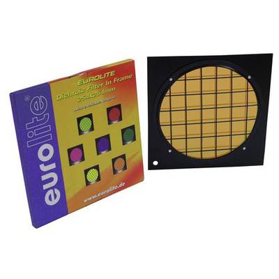 Eurolite Dichroic filter  Black, Orange Suitable for (stage technology)PAR 64 Black, Orange