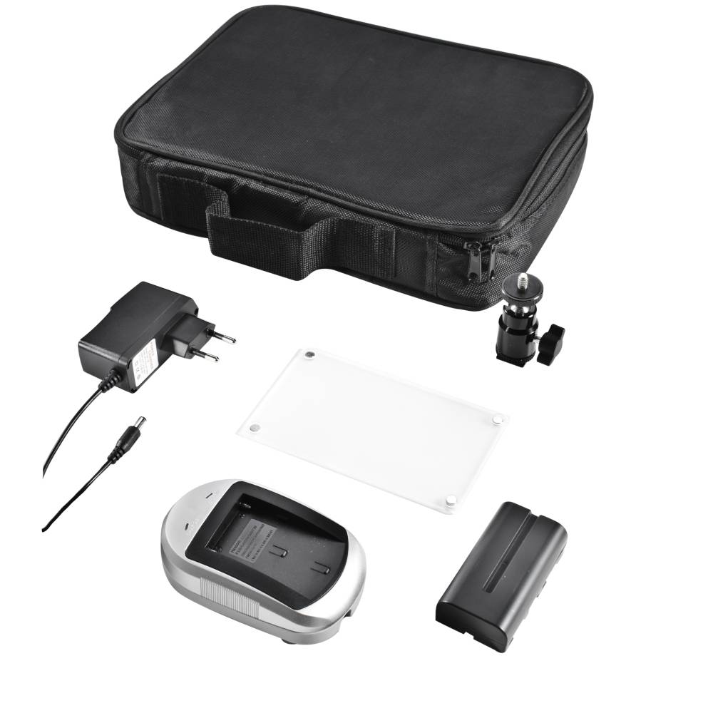 Walimex Pro 17770 LED video spotlight No. of LEDs=209 Bi-colour-4