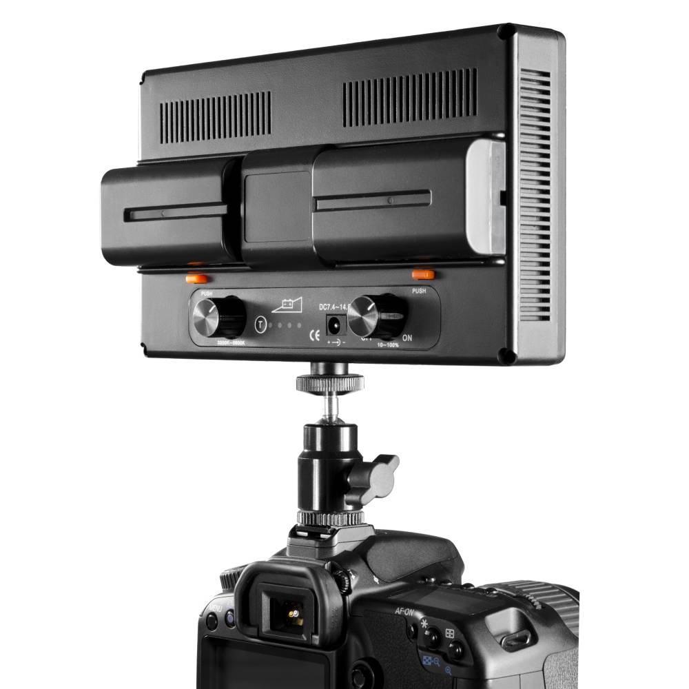 Walimex Pro 17813 LED video spotlight No. of LEDs=312 Bi-colour-4