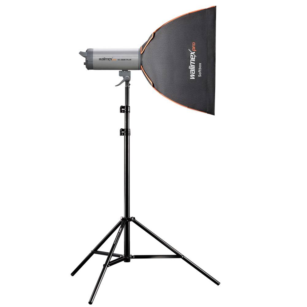 Walimex Pro PLUS Orange Line 18797 Softbox reflector (L x W x H) 39.5 x 60 x 60 cm 1 pc(s)-4
