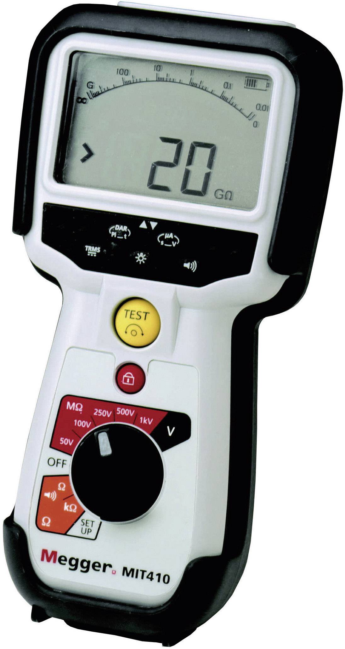 Megger MIT410/2 Insulation tester 50 V, 100 V, 250 V, 500 V, 1000 V 100 GΩ