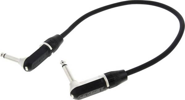 Cordial CFI0,3RR Jack Cinch Cable [1x Jack plug 6.35 mm - 1x Jack plug 6.35 mm] 30.00 cm Black