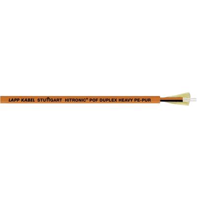 LAPP 28020002-1 POF cable Hitronic POF 980/1000 µ  Duplex Orange Sold per metre