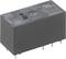 Rectangular relay with the inscription 'ALZ-12B12' and 'COIL 12V'. Manufacturer details and specifications for applications are shown.