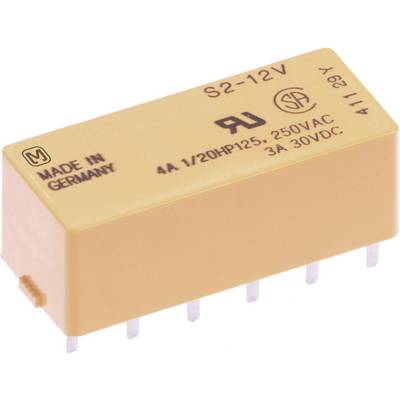 Panasonic S25ULCSAD PCB relay 5 V DC 4 A 2 makers, 2 breakers 1 pc(s)-0