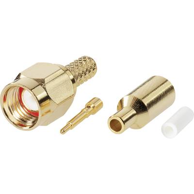 BKL Electronic 0409058 0409058 SMA connector Plug, straight 50 Ω 1 pc(s) 