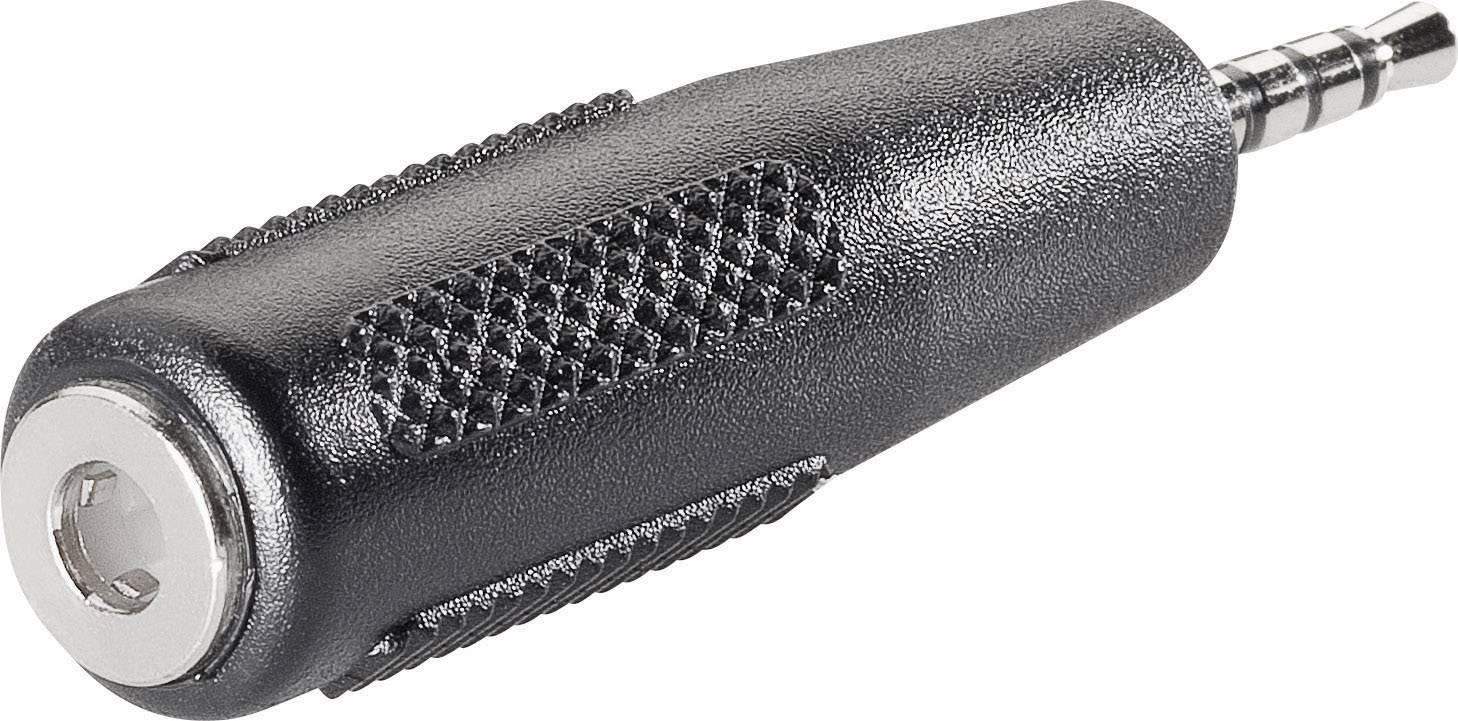 TRU COMPONENTS Jack adapter Jack plug 2.5 mm Jack socket 3.5 mm