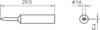 Weller XNT 6HS Soldering tip Chisel-shaped Tip size 1.6 mm Tip length 29.5 mm Content 1 pc(s)