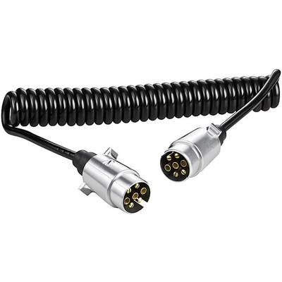SecoRüt 20225 Cable [7-pin socket - 7-pin socket] Metal, Rubber (synthetic)
