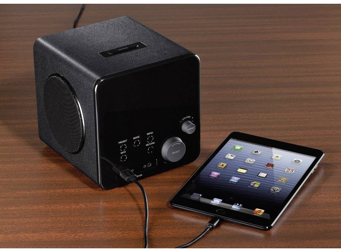 Hama IR100 Internet Radio, WLAN, LAN, Internet, Black from Conrad.com
