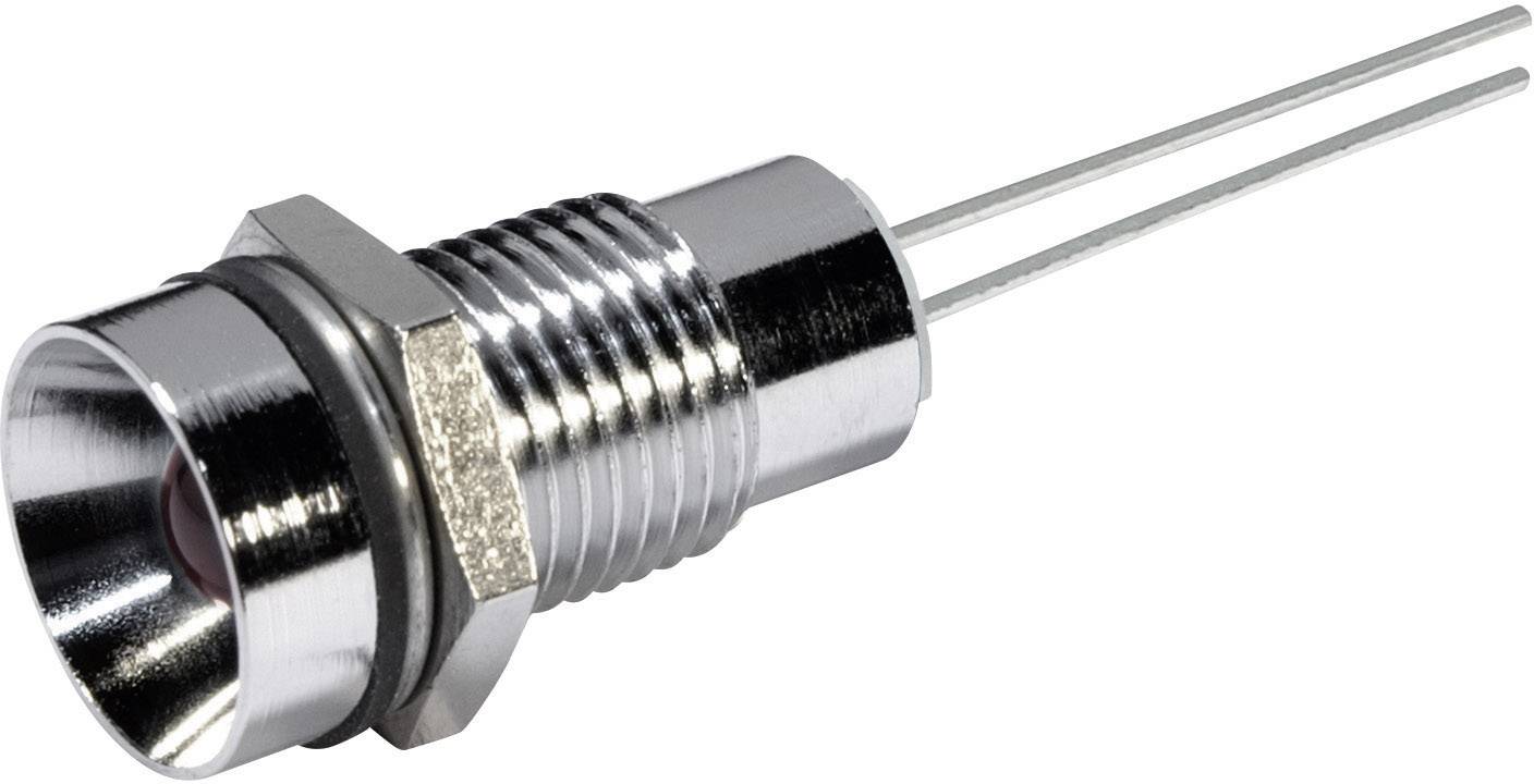 CML 19070003 LED indicator light Red 12 V DC 80 mcd