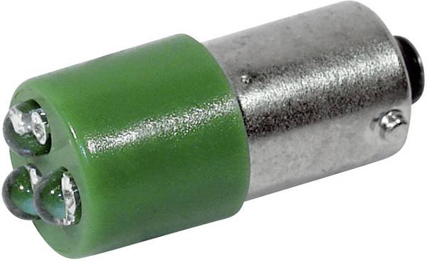 CML Innovative Technologies 18626231 LED indicator light Green BA9s 230 V AC 450 mcd