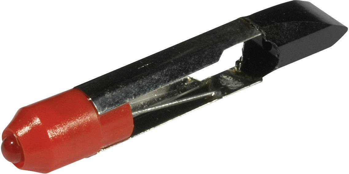 CML 1507535R3 LED indicator light Red T 6.8 24 V DC, 24 V AC 400 mcd