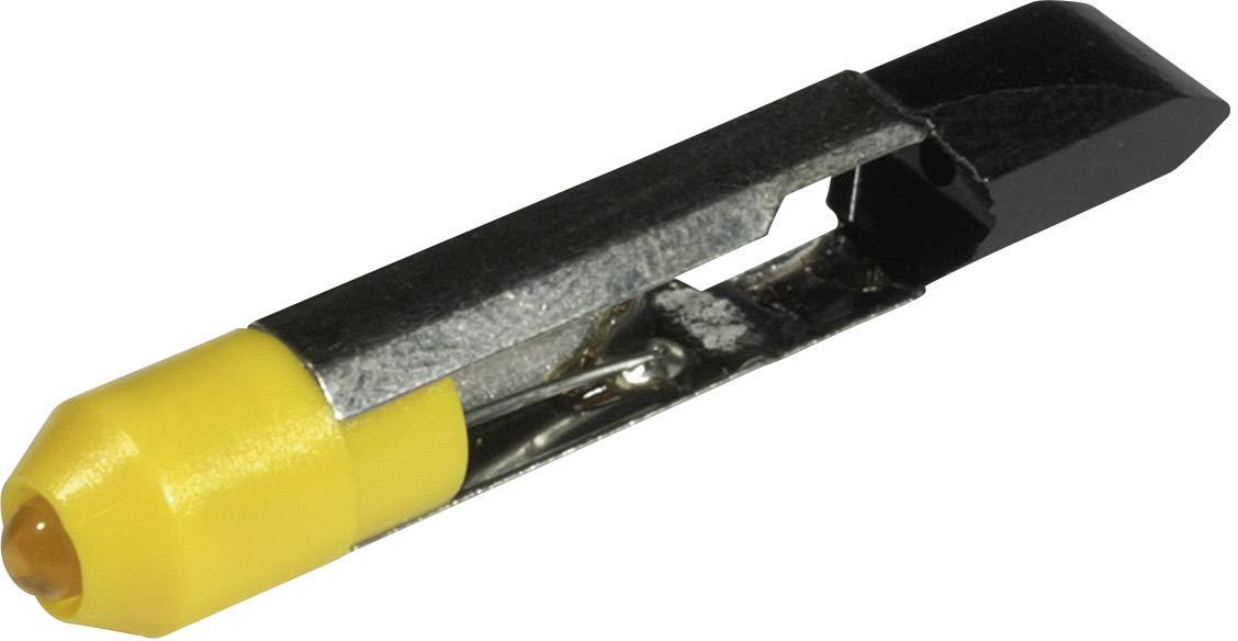 CML 1507535Y3 LED indicator light Yellow T 6.8 24 V DC, 24 V AC 340 mcd