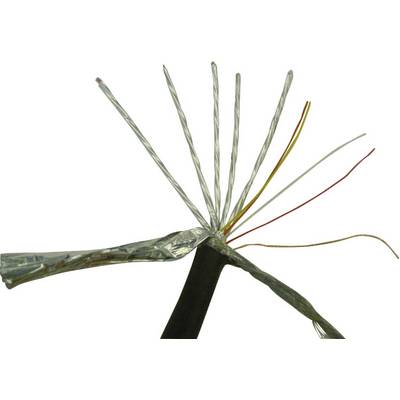 An open cable wiring diagram shows individual, colour-coded wires protruding from a cable sheath to demonstrate circuits.