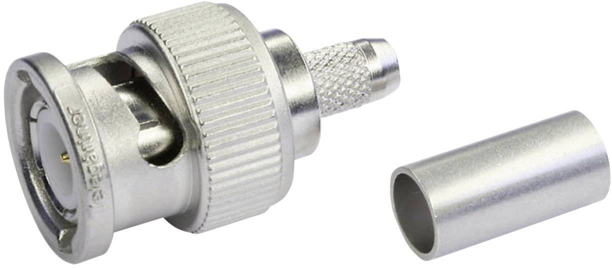 Telegaertner 100027454 100027454 BNC connector Plug, straight 50 Ω 1 pc(s)
