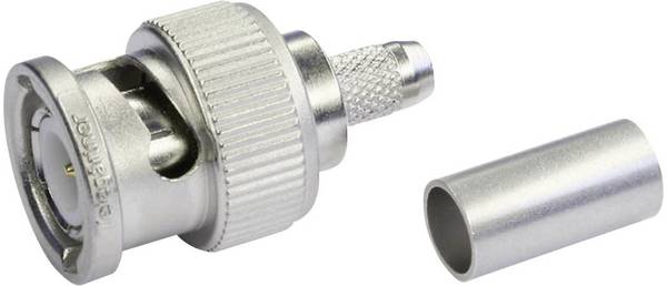 Telegärtner 100023503 100023503 BNC connector Plug, straight 50 Ω 1 pc(s)