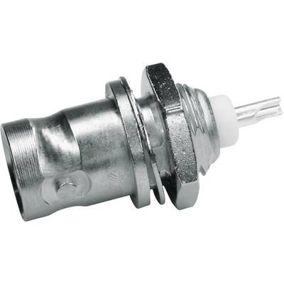 A metallic glow plug connector with a mounting screw, typical for use in diesel engines.