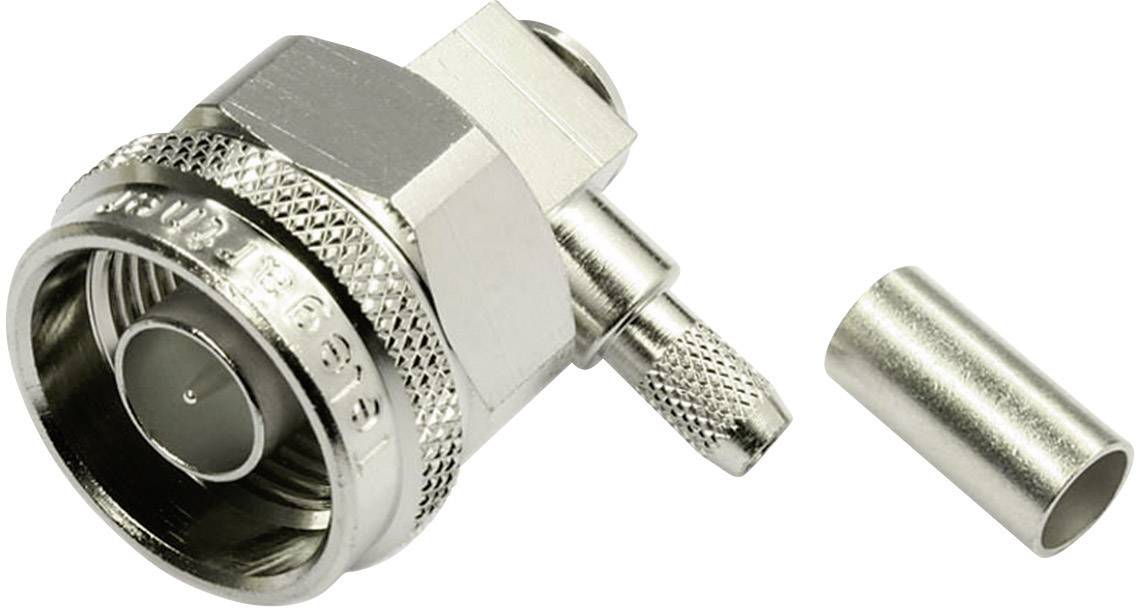 Telegaertner 100023894 100023894 N connector Plug, right angle 50 Ω 1 pc(s)