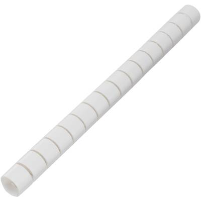 TRU COMPONENTS 1593189 TC-MX-KLT8WE203 Spiral tube 8 mm (max) White 5 m