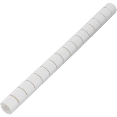 TRU COMPONENTS 1593191 TC-MX-KLT20WE203 Spiral tube 20 mm (max) White 5 m