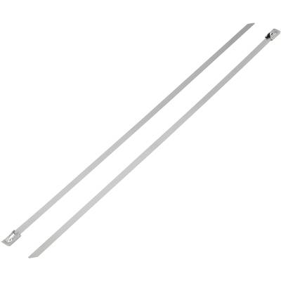 TRU COMPONENTS 1592777 TC-BST-152203 Cable tie 152 mm 4.60 mm Silver  1 pc(s)